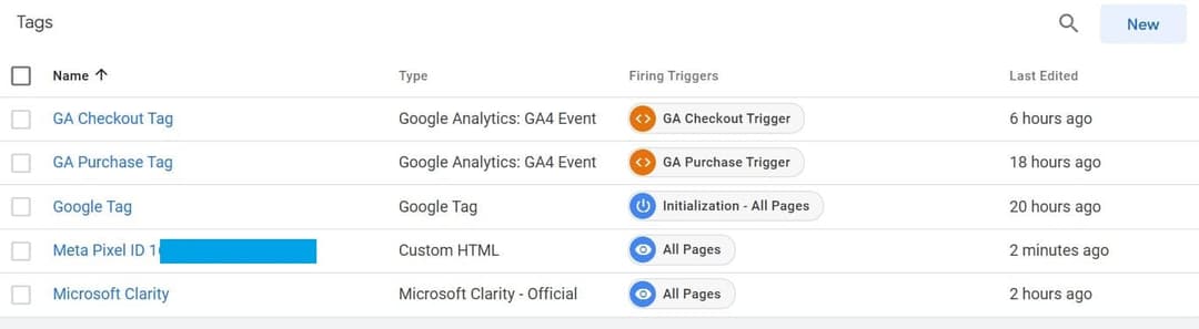 Verifying Meta Pixel Tag